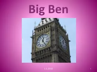 big ben