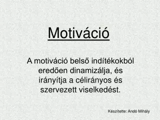 motiv ci