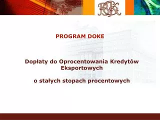 program doke
