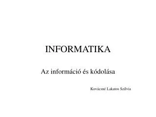 informatika
