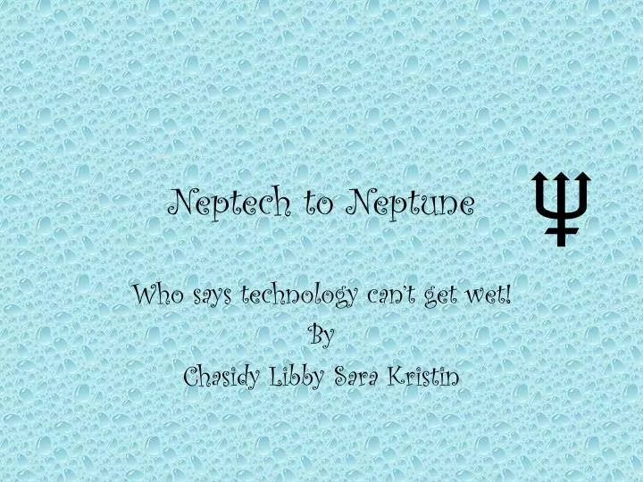 neptech to neptune