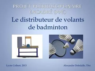 projet pluridisciplinaire encadr ppe