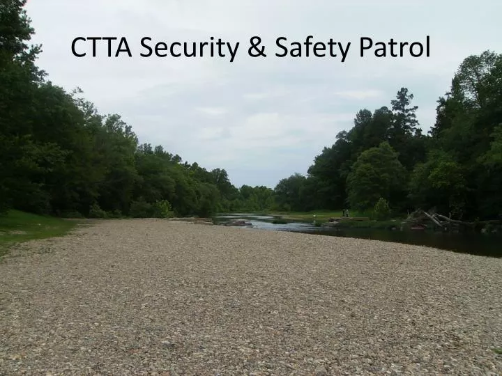 ctta security safety patrol