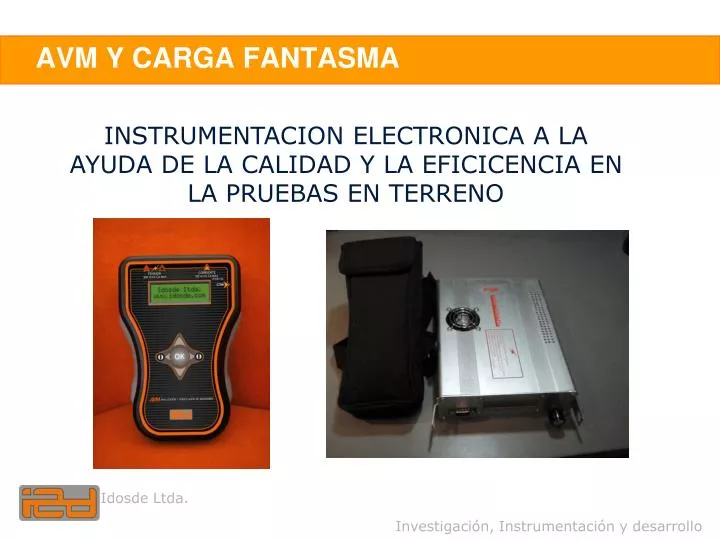 avm y carga fantasma