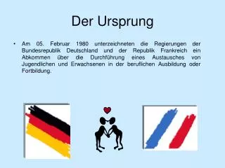 der ursprung