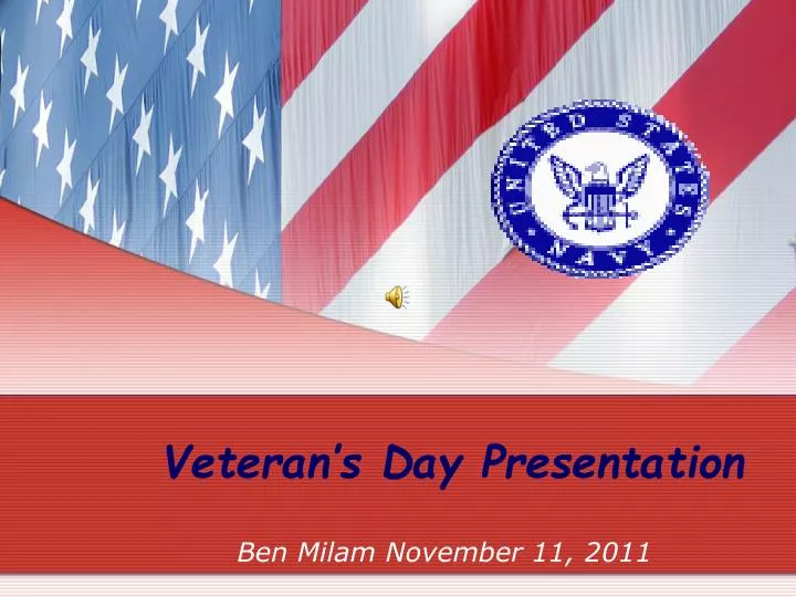 veteran s day presentation