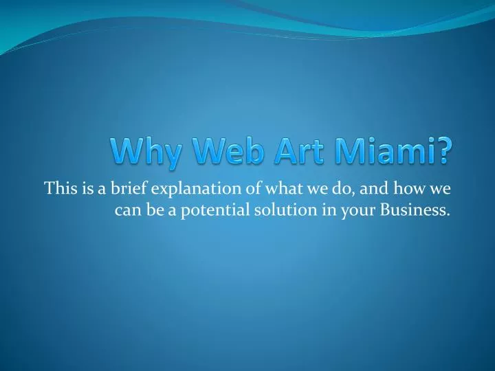 why web art miami