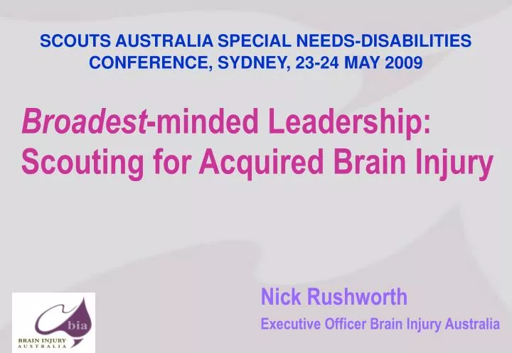 broadest minded leadership scouting for acquired brain injury