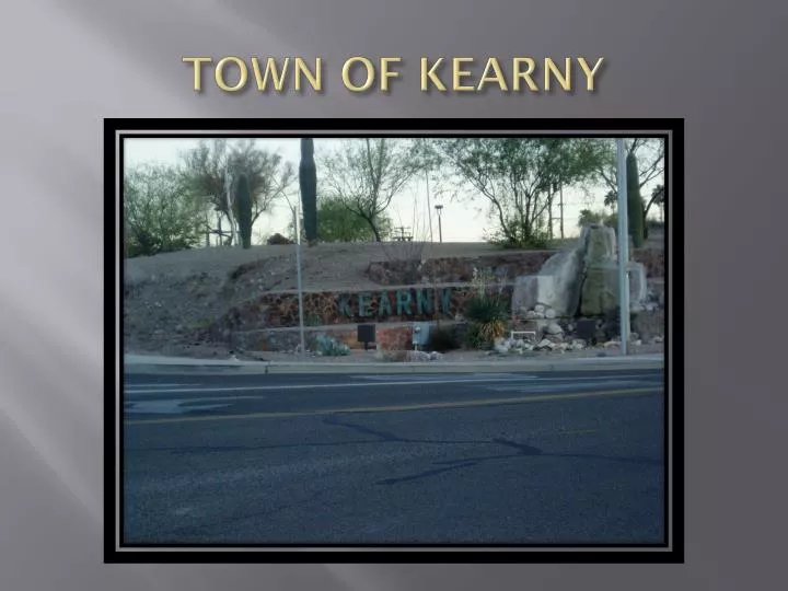 town of kearny