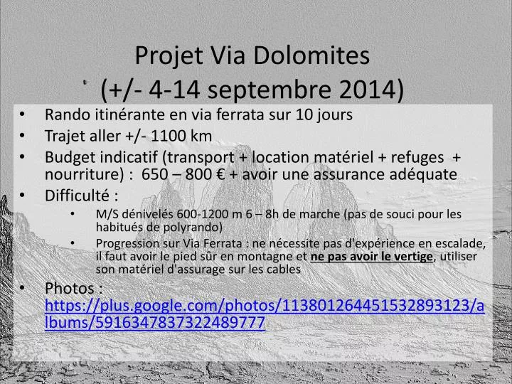 projet via dolomites 4 14 septembre 2014