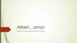 Alberi…amo! - slide 1