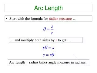 Arc Length