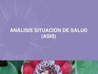 an lisis situaci n de salud asis