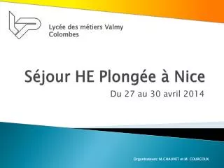 s jour he plong e nice