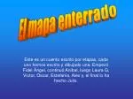 El mapa enterrado - slide 1