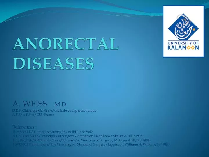 anorectal diseases