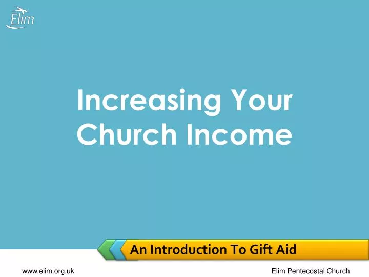 an introduction to gift aid