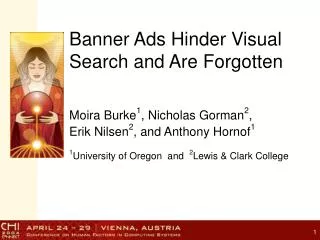 Banner Ads Hinder Visual Search and Are Forgotten
