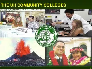 THE UH COMMUNITY COLLEGES