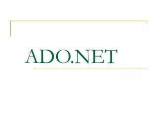 ado net