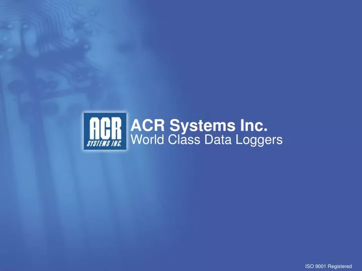 acr systems inc