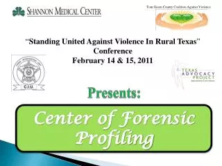 Center of Forensic Profiling