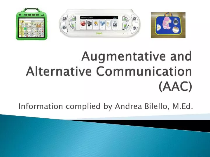 augmentative and alternative communication aac