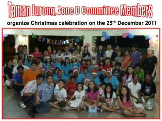 Taman Jurong, Zone D Committee Members
