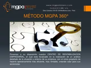 m todo mgpa 360