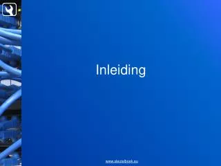 inleiding