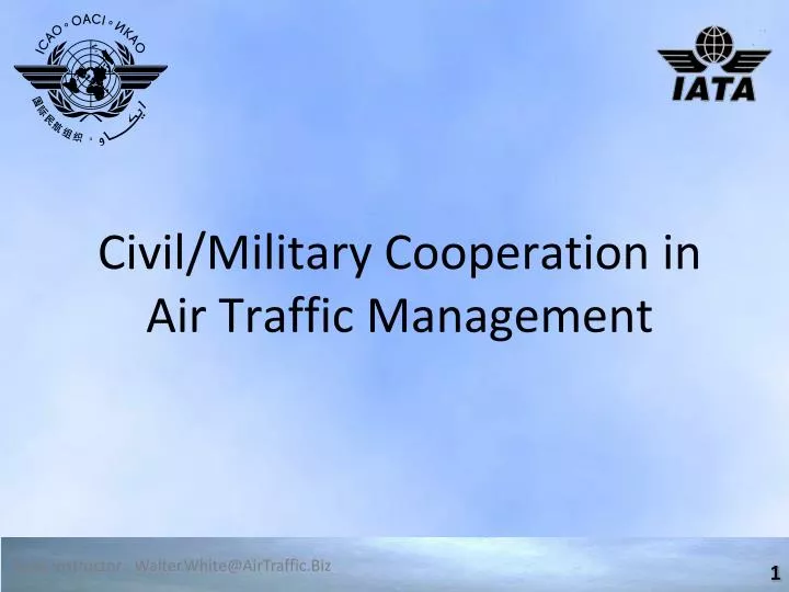 civil military cooperation in air traffic management