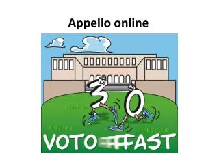 appello online