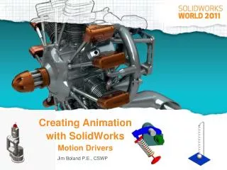 Creating Animation with SolidWorks Motion Drivers