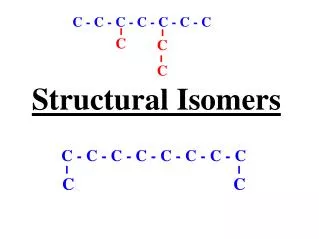 Structural Isomers