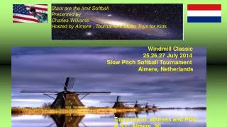 Stars are the limit Softball Presented by Charles Williams