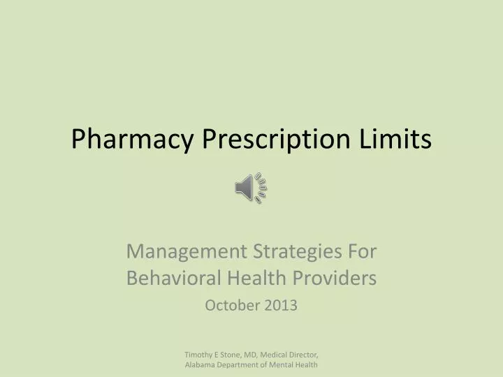 pharmacy prescription limits