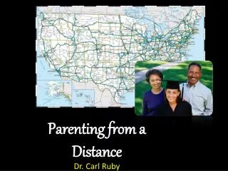 Parenting from a Distance Dr. Carl Ruby Vice President for Student Life