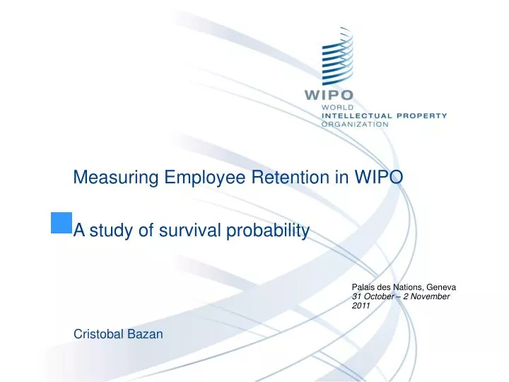 measuring employee retention in wipo a study of survival probability