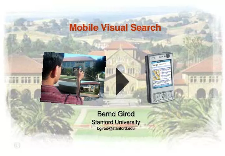 mobile visual search