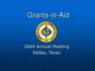 Grants-in-Aid