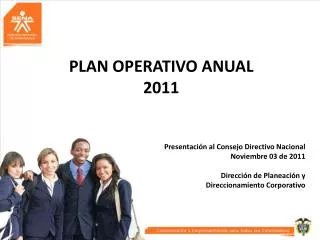 plan operativo anual 2011