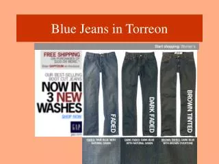 Blue Jeans in Torreon