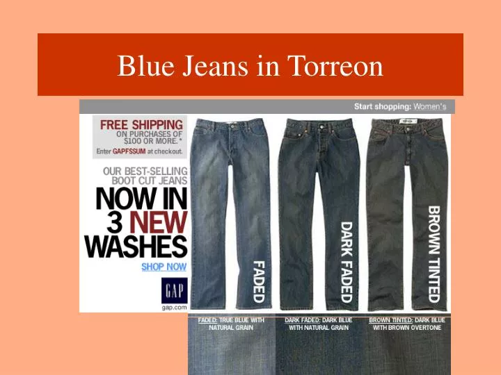 blue jeans in torreon