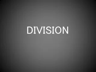 DIVISION