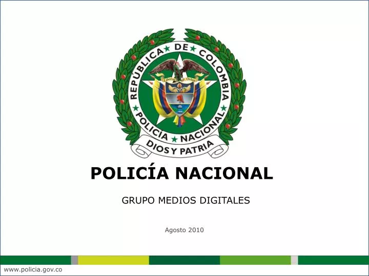 polic a nacional de los colombianos