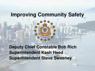 Improving Community Safety