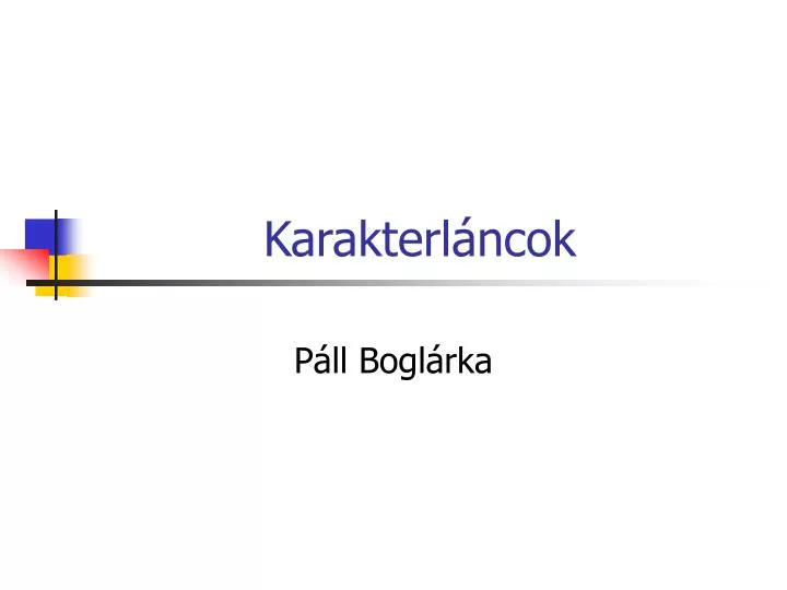 karakterl ncok