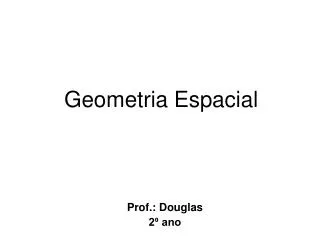 geometria espacial