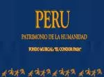 PERU - slide 1