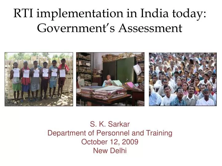 rti implementation in india today government s assessment